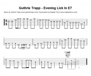 Guthrie Trapp Lick In E